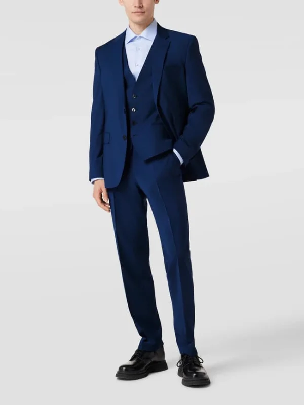 Bestes Angebot ? BOSS Anzughose In Unifarbenem Design – Royalblau ? 1