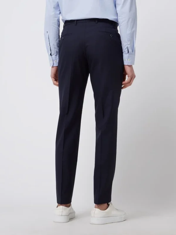 Blitzangebot ? Hiltl Regular Fit Anzughose Aus Schurwolle Modell ‘Piacenza’ – Dunkelblau ❤️ 6