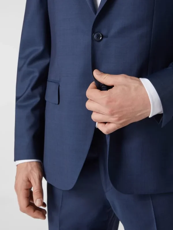 Rabatt ⭐ Pierre Cardin 2-Knopf-Sakko Aus Schurwollmischung – Blau ? 4