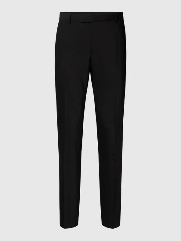Brandneu ⌛ Strellson Business-Hose Mit Stretch-Anteil – Schwarz ? 3