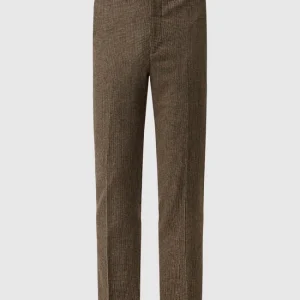 Bester Verkauf ? Selected Homme Slim Fit Anzughose Mit Stretch-Anteil Modell ‘Adrian’ – Mittelbraun ? 9