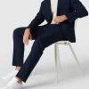 Budget ✔️ S.Oliver BLACK LABEL Anzug-Hose Mit Webmuster – Marineblau ? 17