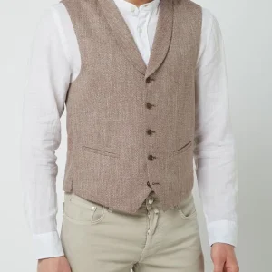 Aktion ? CG – Club Of Gents Weste Aus Baumwolle Modell ‘Paddy’ – Rot ? 13