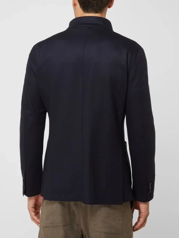 Auslauf ✨ Windsor Shaped Fit Sakko Aus Wollmischung Modell ‘Anovo’ – Marineblau ? 7