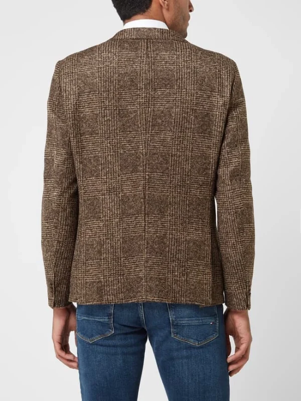 Brandneu ? DIGEL Slim Fit 2-Knopf-Sakko Mit Woll-Anteil Modell ‘Kristo’ – Mittelbraun ⭐ 7