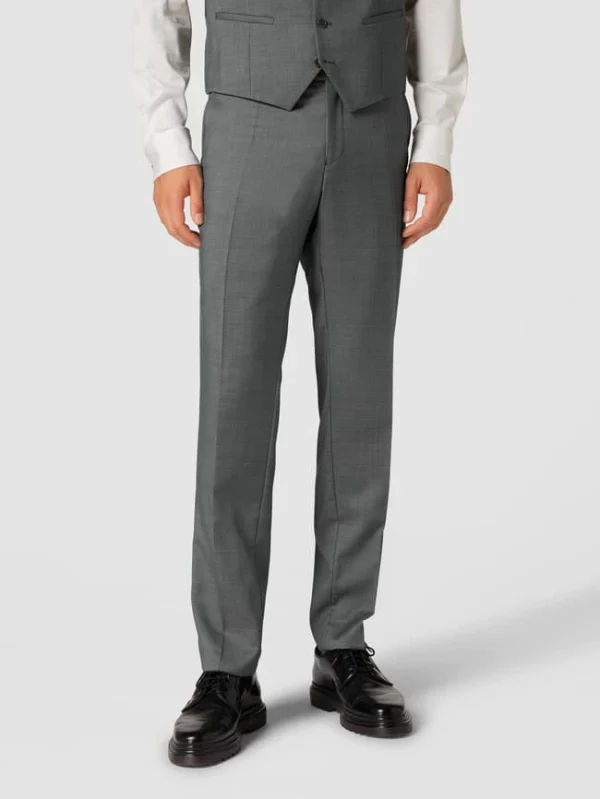 Budget ? CG – Club Of Gents Slim Fit Anzughose Mit Stretch-Anteil – Grün ✔️ 5