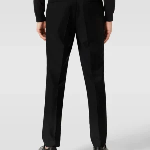 Großhandel ? HUGO Slim Fit Hose Mit Logo-Muster Modell ‘Getlin’ – Schwarz ? 15