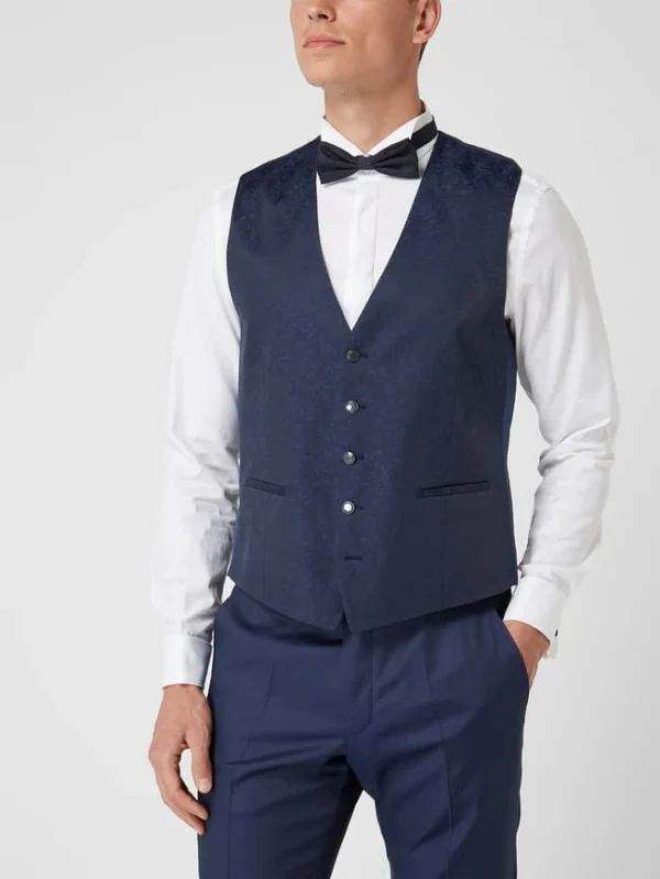Top 10 ? Wilvorst Weste Aus Wollmischung – Marineblau ? 5