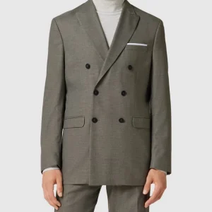 Billig ? Selected Homme Comfort Fit Sakko Mit Reverskragen Modell ‘DAXLOGAN’ – Hellgrau ? 15