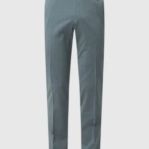 Budget ? Atelier Torino Slim Fit Anzughose Aus Schurwollmischung Modell ‘Cane’ – Grün ? 9