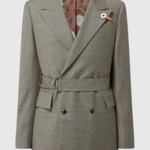 Neu ⌛ Baldessarini 2-Knopf-Sakko Aus Schurwoll-Elasthan-Mix Modell ‘Carter’ – Beige ⌛ 11