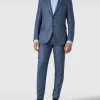 Budget ? CG – Club Of Gents Anzughose Mit Leinen – Blau ? 17