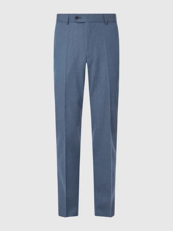 Beste Bewertungen von ? Carl Gross Anzughose Aus Schurwolle Modell ‘Shiver’ – Blau ⭐ 1