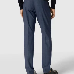 Am billigsten ? Drykorn Slim Fit Stoffhose Mit Bügelfalten Modell ‘Piet’ – Dunkelblau ? 15