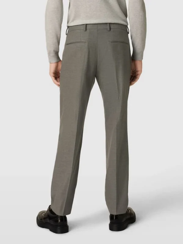 Budget ? Selected Homme Comfort Fit Anzughose Mit Strukturmuster Modell ‘DAXLOGAN’ – Hellgrau ? 6