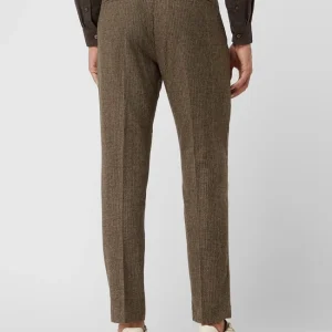 Bester Verkauf ? Selected Homme Slim Fit Anzughose Mit Stretch-Anteil Modell ‘Adrian’ – Mittelbraun ? 15
