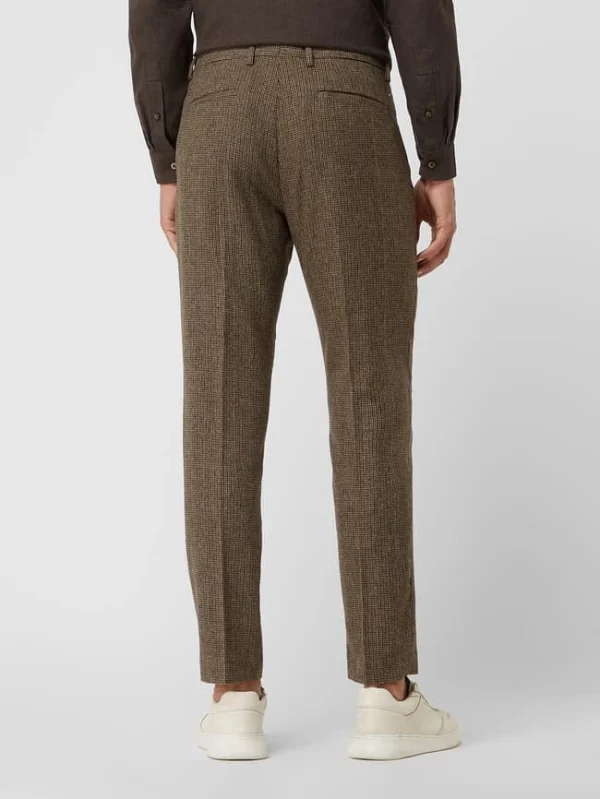 Bester Verkauf ? Selected Homme Slim Fit Anzughose Mit Stretch-Anteil Modell ‘Adrian’ – Mittelbraun ? 6