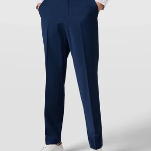 Besorgen ? HUGO Hose Mit Bügelfalten Modell ‘Simmons’ – Royalblau ? 13