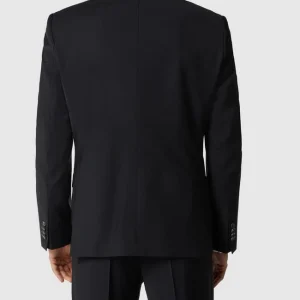Budget ? Roy Robson Slim Fit 2-Knopf-Sakko Aus Schurwollmischung – Schwarz ❤️ 15
