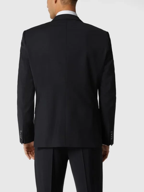 Budget ? Roy Robson Slim Fit 2-Knopf-Sakko Aus Schurwollmischung – Schwarz ❤️ 6