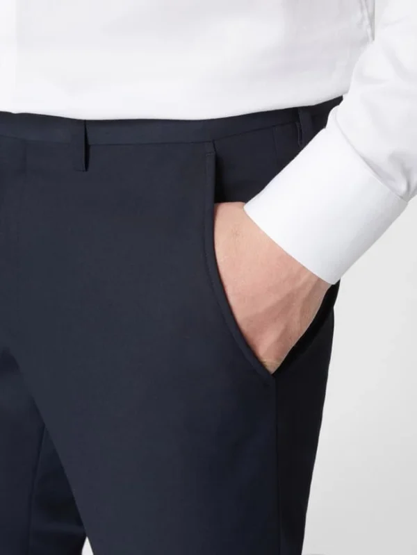 Beste Bewertungen von ? Montego Anzug-Hose Mit Stretch-Anteil – Marineblau ? 4