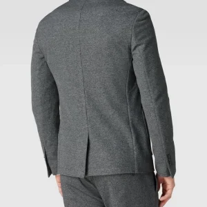 Rabatt ? Cinque Slim Fit 2-Knopf-Sakko Mit Strukturmuster Modell ‘CiUno’ – Blau ? 15