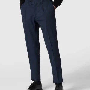 Bestpreis ? CG – Club Of Gents Hose Mit Bundfalten Modell ‘Charlie’ – Blau ? 13