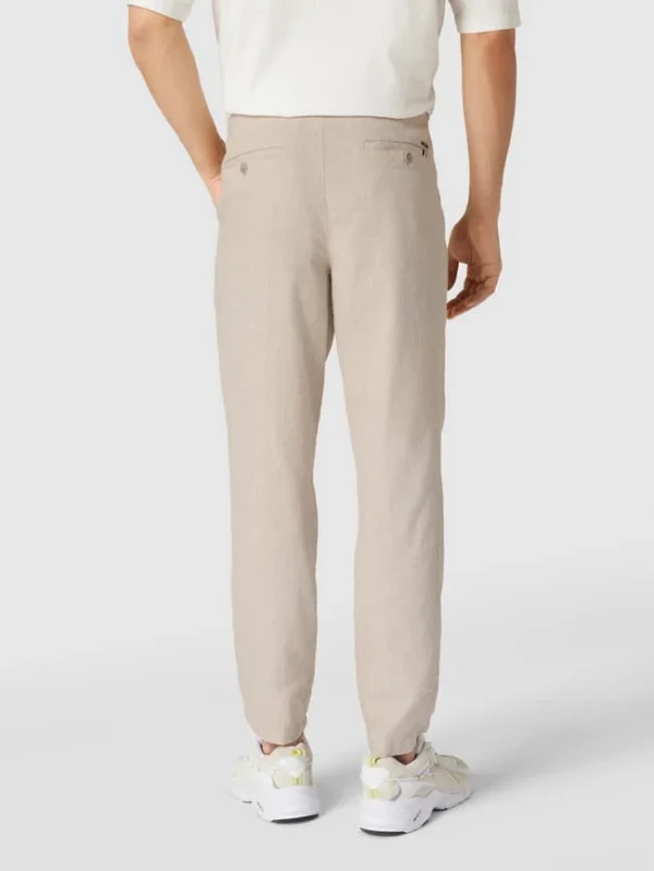 Bestes Angebot ? BOSS Hose Mit Französischen Eingrifftaschen Modell ‘Perin’ – Offwhite ? 6