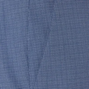 Auslauf ? Christian Berg Men Anzughose Mit Karomuster – Blau ? 8