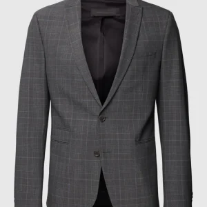 Schlussverkauf ✨ Drykorn Sakko Mit Glencheck-Muster Modell ‘Irving’ – Mittelgrau ✨ 9