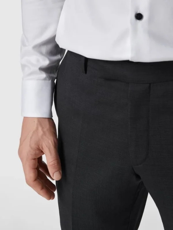 Blitzangebot ✨ Pierre Cardin Anzughose Mit Stretch-Anteil – Anthrazit ? 4