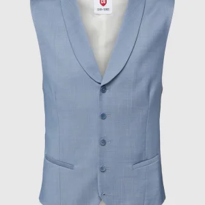 Top 10 ⭐ CG – Club Of Gents Weste Mit Schalkragen – Hellblau ? 9