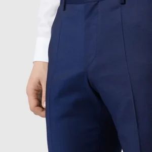 Bestpreis ? BOSS Anzughose Aus Schurwolle Modell ‘Genius’ – Royalblau ⌛ 11