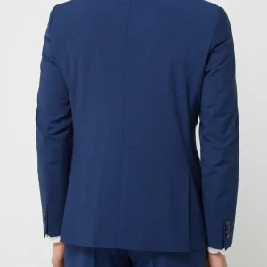 Bestpreis ? Roy Robson Extra Slim Fit 2-Knopf-Sakko Mit Schurwoll-Anteil – Blau ? 21