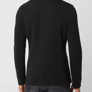 Billig ? ARMANI EXCHANGE 2-Knopf-Sakko Aus Jersey – Schwarz ✔️ 15