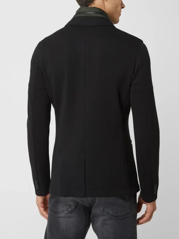 Billig ? ARMANI EXCHANGE 2-Knopf-Sakko Aus Jersey – Schwarz ✔️ 6