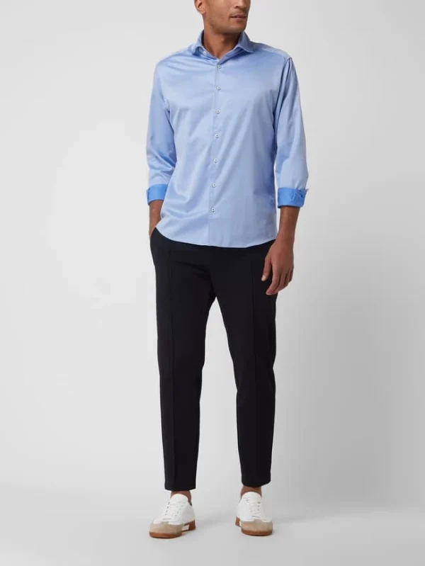 Großhandel ❤️ Windsor Jogpants Mit Stretch-Anteil Modell ‘Nostro’ – Blau ? 1