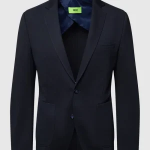 Auslauf ✨ Cinque Slim Fit 2-Knopf-Sakko Aus Jersey Modell ‘Cidatini’ – Marineblau ? 9
