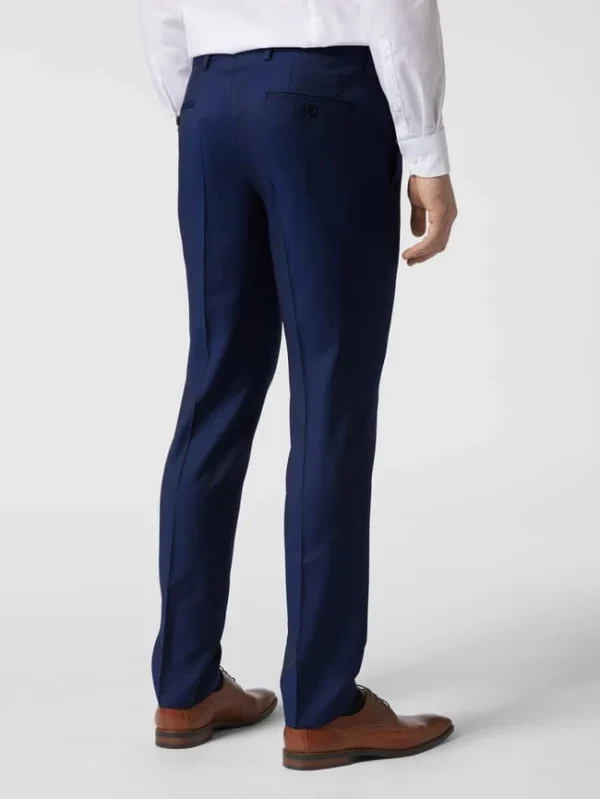 Bestpreis ? BOSS Anzughose Aus Schurwolle Modell ‘Genius’ – Royalblau ⌛ 6