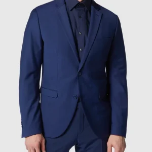 Angebote ? CG – Club Of Gents Slim Fit 2-Knopf-Sakko Mit Pattentaschen Modell ‘Caden’ – Marineblau ? 13