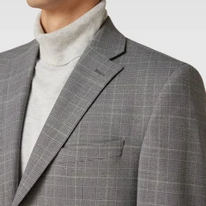 Brandneu ✔️ Pierre Cardin Regular Fit 2-Knopf-Sakko Mit Pattentaschen – Hellgrau ⭐ 11