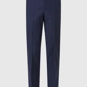 Coupon ? Carl Gross Anzughose Aus Schurwolle Modell ‘Stevenson’ – Marineblau ? 9