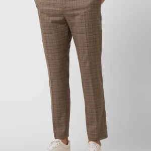 Neu ? Selected Homme Slim Fit Anzughose Mit Stretch-Anteil Modell ‘Logan’ – Mittelbraun ? 13