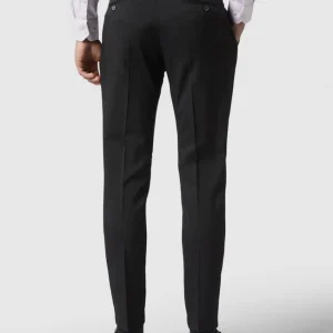 Coupon ? MCNEAL Business-Hose Mit Webstruktur – Schwarz ⭐ 15