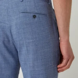 Großhandel ? Selected Homme Slim Fit Anzughose Mit Stretch-Anteil Modell ‘Oasis’ – Blau ✔️ 11