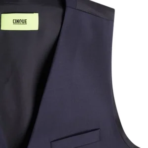 Budget ? Cinque Weste Mit Schurwoll-Anteil Modell ‘Cicastello’ – Marineblau ? 8