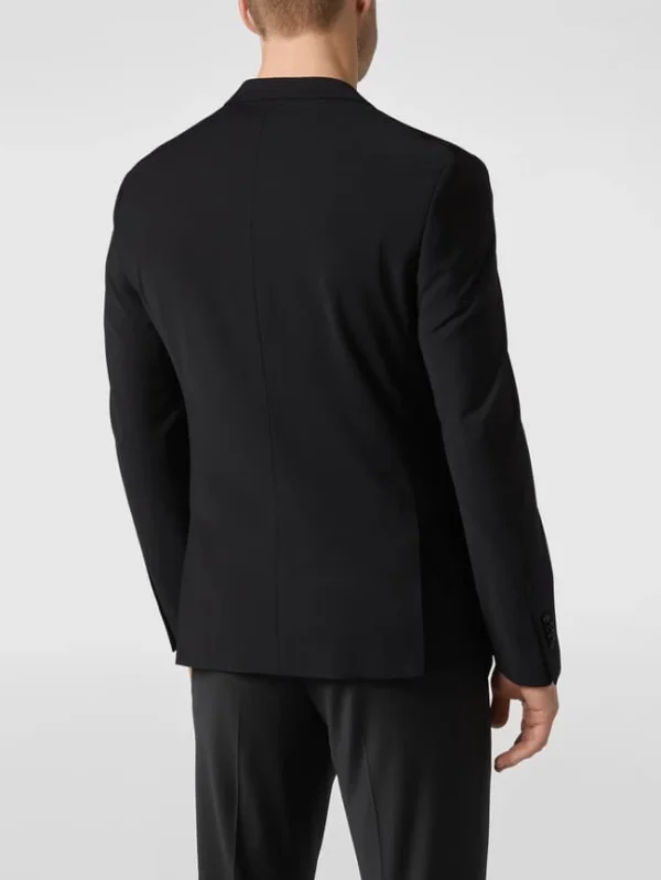 Coupon ? Cinque Slim Fit 2-Knopf-Sakko Mit Stretch-Anteil Modell ‘CiCastello’ – ‘CIPOWERSTRETCH’ – Schwarz ? 6