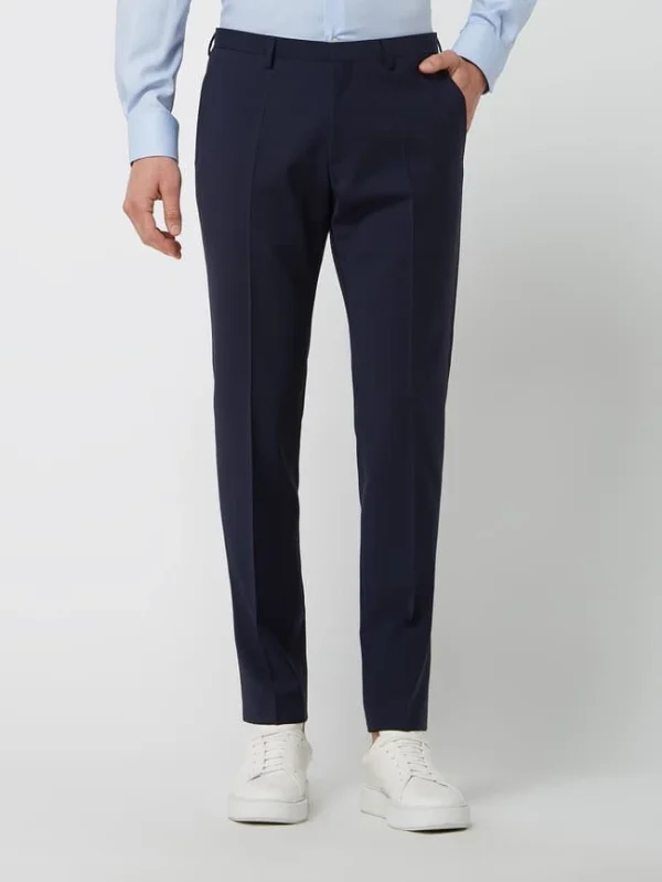 Top 10 ? Roy Robson Anzughose Mit Stretch-Anteil Modell ‘Slacks’ – Marineblau ? 5