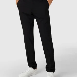 Brandneu ⌛ Strellson Business-Hose Mit Stretch-Anteil – Schwarz ? 13