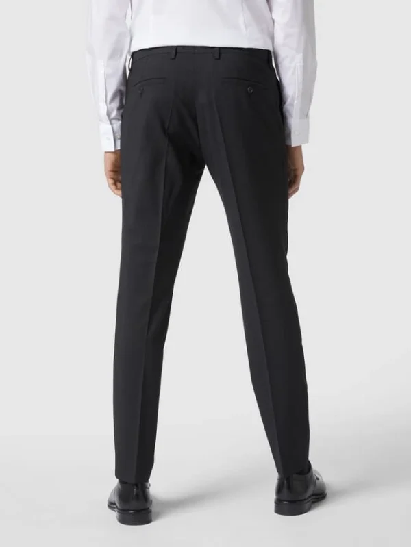 Am billigsten ? CG – Club Of Gents Slim Fit Anzughose Aus Schurwolle Modell ‘Cedric’ – Dunkelgrau ✔️ 6
